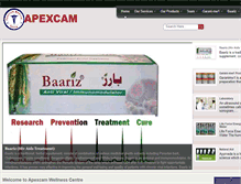 Tablet Screenshot of apexcam.com